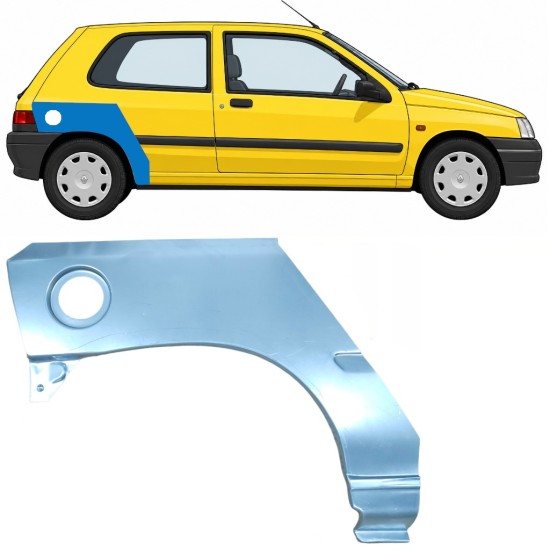 Bok delni za Renault Clio I 1990-1998 / Desna 7680