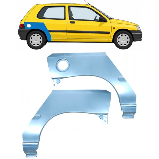 Bok delni za Renault Clio I 1990-1998 / Levo+Desno / Komplet 9848