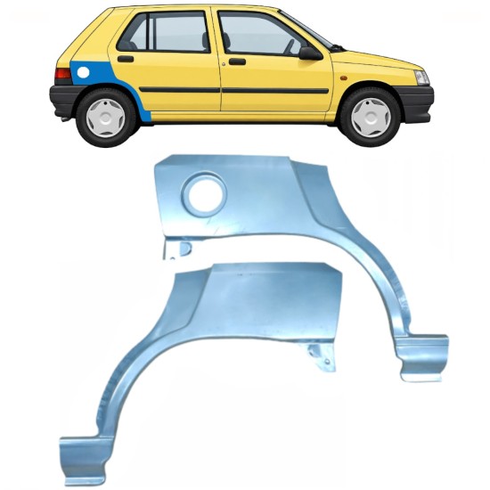 Bok delni za Renault Clio I 1990-1998 / Levo+Desno / Komplet 9849