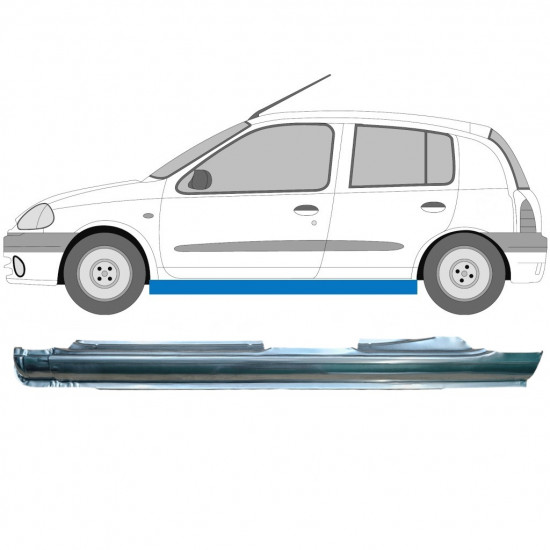 Prag za Renault Clio 1998-2012 / Leva 6969