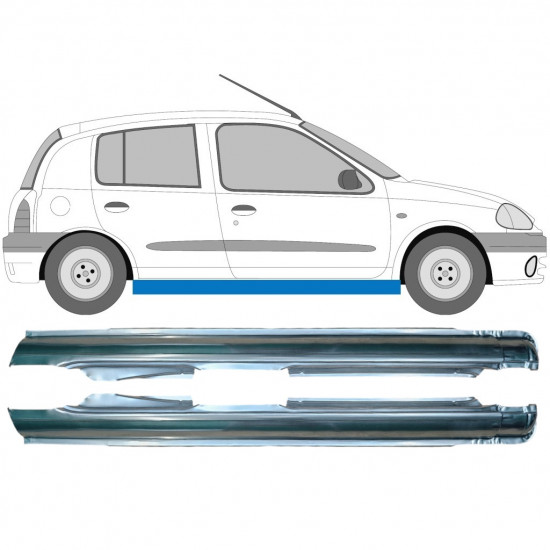 Prag za Renault Clio 1998-2012 / Levo+Desno / Komplet 10052