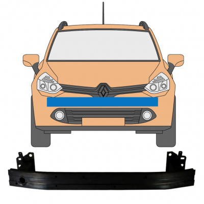 Ojačitev sprednjega odbijača / nosilec za Renault Clio Iv 2012-2019 7565