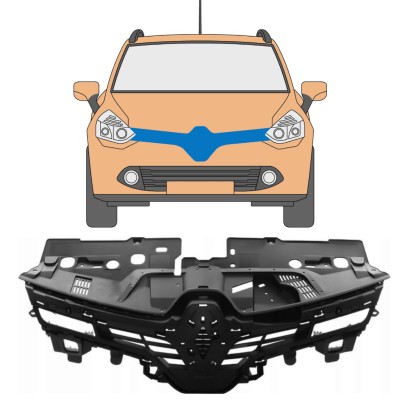 Rešetka za Renault Clio IV 2012-2016 16230