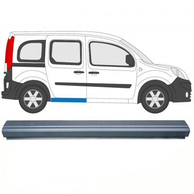 Popravni panel praga drsnih vrat za Renault Kangoo 2008- / Levo = Desno (simetrično) 8608