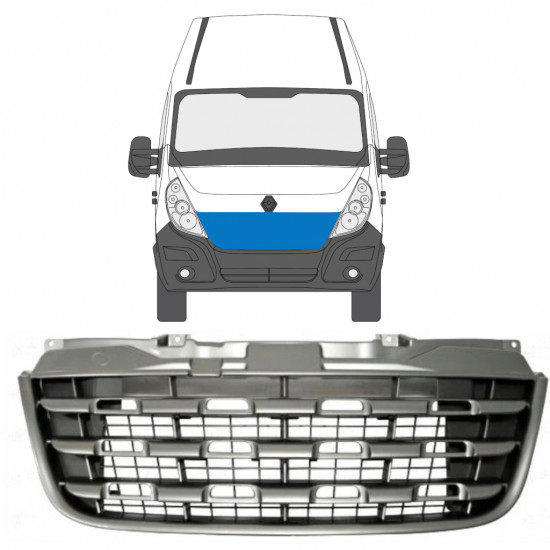 Rešetka za Renault Master 2010-2014 7494