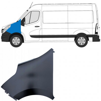 Sprednji blatnik za Renault Master 2010-2019 / Leva 9017