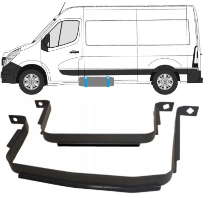 Trakovi za pritrditev rezervoarja goriva za Renault Master 2010- 15027