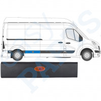 Stranska obloga z lučjo za Renault Master 2010- / LWB / Desna /  10548