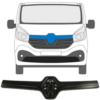 Obloga mreže za Renault Trafic 2014- 7542