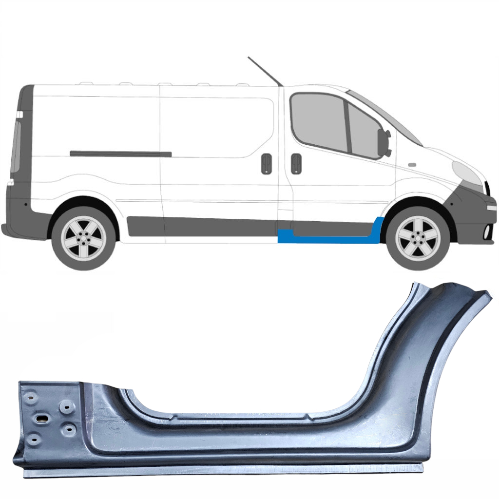Prag Za Renault Trafic 2001-2014 / Desna 6921