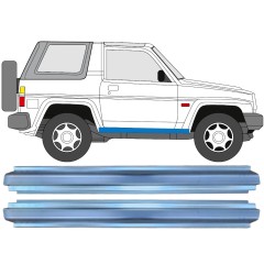 Prag za Daihatsu Feroza Rocky Fourtrak 1984-1993 / Levo = Desno (simetrično) / Komplet 10468