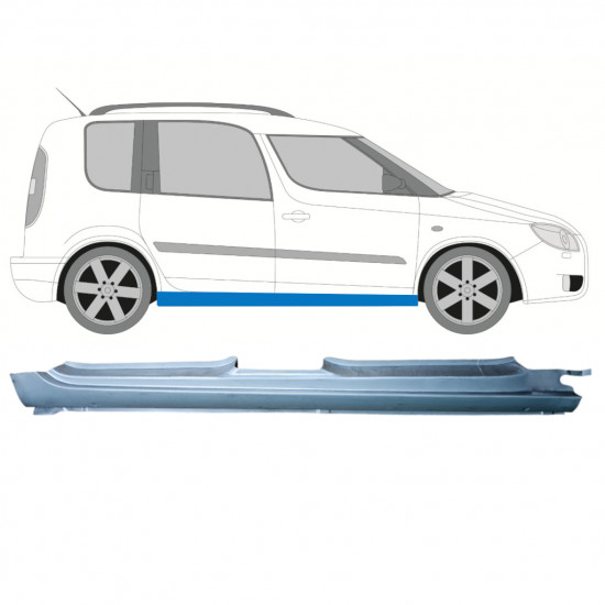 Prag za Skoda Roomster Praktik 2006-2015 / Desna 12889