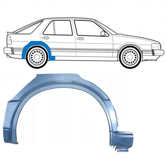 Bok delni za Saab 9000 1985-1998 / Desna 8120