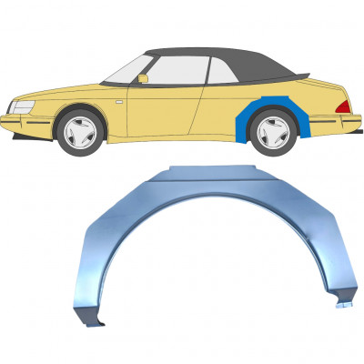 Bok delni za Saab 900 1978-1995 / Leva 6982