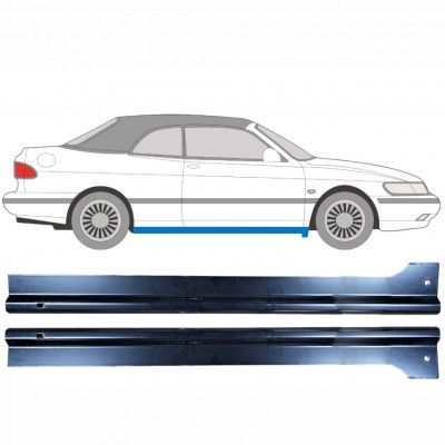 Prag za Saab 900 1978-1998 / Levo+Desno / Komplet 9351