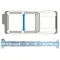 Ojačani popravni panel dna za Suzuki Samurai 1981-2004 11825