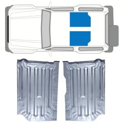 Popravni panel dna za Suzuki Samurai 1981- / Levo+Desno / Komplet 11824
