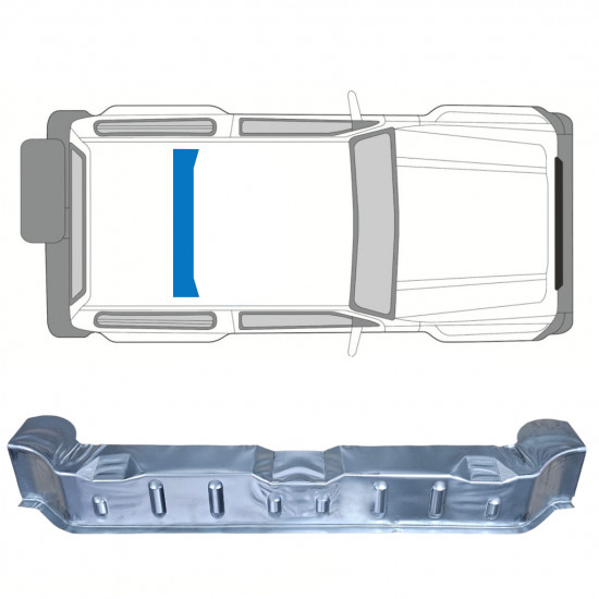 Popravni panel srednjega dna za Suzuki Samurai 1981-2004 11879