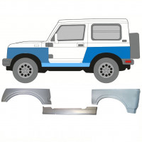 Popravni panel praga + sprednji + zadnji blatnik za Suzuki Samurai 1981-2004 / Leva 11180