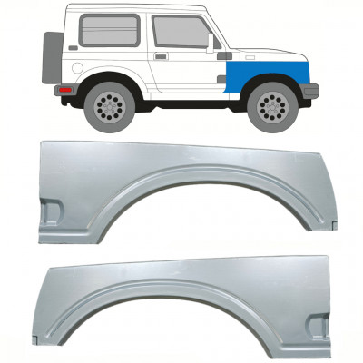 Popravni panel prednjega blatnika za Suzuki Samurai 1981-2004 / Levo+Desno / Komplet 10031