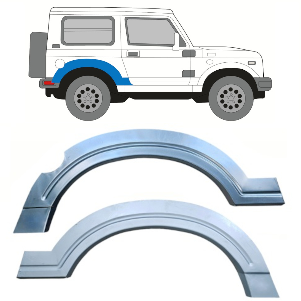 Bok Delni Za Suzuki Samurai 1981- / Levo+Desno / Komplet 10819