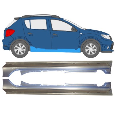 Prag za Dacia Sandero 2012-2020 / Levo+Desno / Komplet 14845