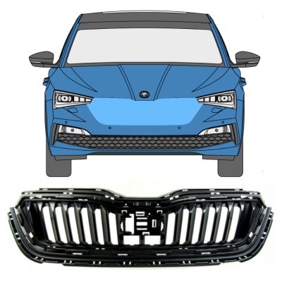 Rešetka za Skoda Scala 2019- 16226