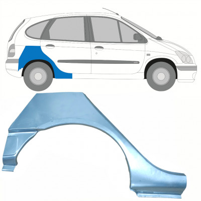 Popravni panel zadnjega blatnika in praga za Renault Scenic 1995-2003 / Desna 8405