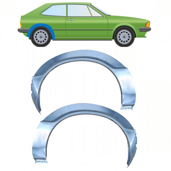 Bok delni za VW Scirocco 1974-1981 / Komplet 11081