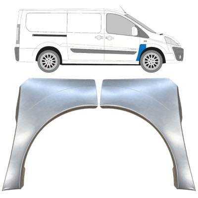 Popravni panel prednjega blatnika za Fiat Scudo 2007-2016 / Leva / Desna / Levo+Desno / Komplet 12899