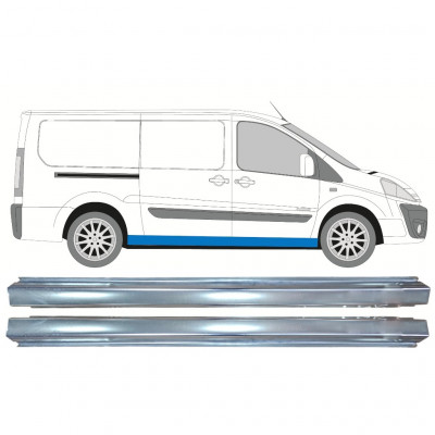 Prag za Fiat Scudo Dispatch Expert 2007-  / LWB / Levo+Desno / Komplet 10456