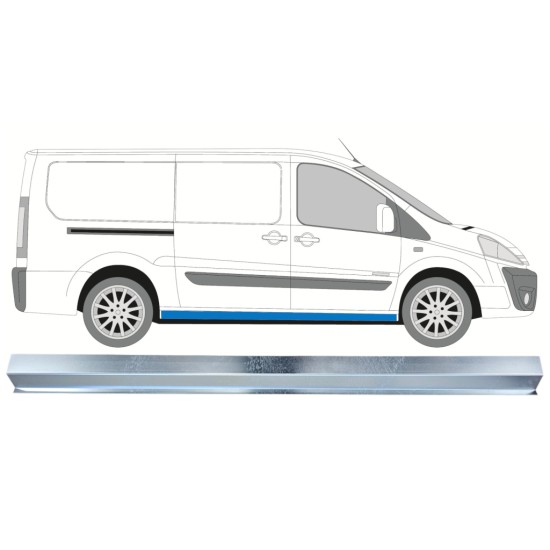 Notranji popravni panel praga za Fiat Scudo 2007-2016 / Levo = Desno (simetrično) 15984