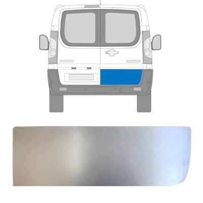 Zunanji popravni panel zadnjih vrat za Fiat Scudo 2007-2016 / Desna 15106