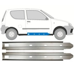 Notranji popravni panel praga za Fiat Seicento 1998-2010 / Levo+Desno / Komplet 14716