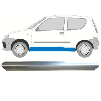 Prag za Fiat Seicento 1998-2010 / Leva 14718
