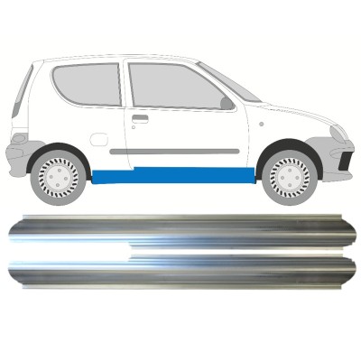 Prag za Fiat Seicento 1998-2010 / Levo+Desno / Komplet 14719