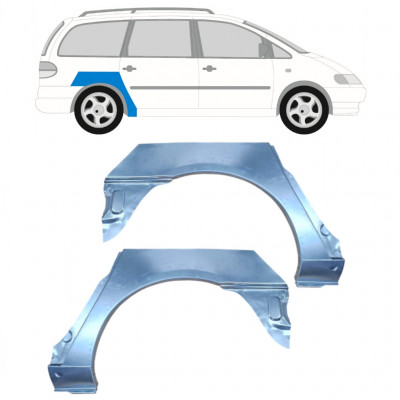 Bok delni za Volkswagen Sharan 1995-2000 / Levo+Desno / Komplet 9290