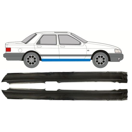 Prag za Ford Sierra 1982-1993 / Levo+Desno / Komplet 9774