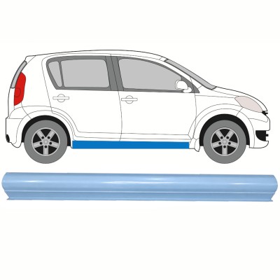 Popravni panel spodnjega praga za Daihatsu Sirion 2005-2010 / Levo = Desno (simetrično) 17266