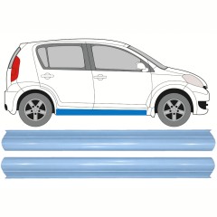 Popravni panel spodnjega praga za Daihatsu Sirion 2005-2010 / Levo+Desno / Komplet 17267