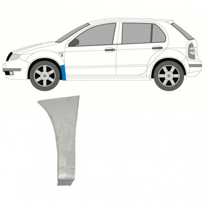 Popravni panel prednjega blatnika za Skoda Fabia 1999-2007 / Leva 7235