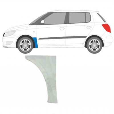 Popravni panel prednjega blatnika za Skoda Fabia 2007-2015 / Leva 7236