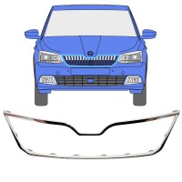 Okvir maske hladilnika za Skoda Fabia 2014-2018 16190