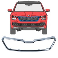 Okvir maske hladilnika za Skoda Kamiq 2019-2023 17226
