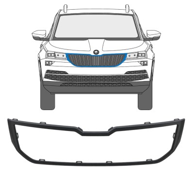 Okvir maske hladilnika za Skoda Karoq 2017-2022 17233