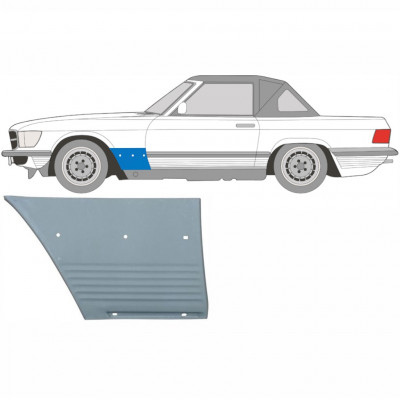 Popravni panel prednjega blatnika za Mercedes Sl-class 1971-1989 / Leva 5078