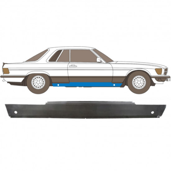 Prag za Mercedes Sl-class 1971-1989 / Desna 6267