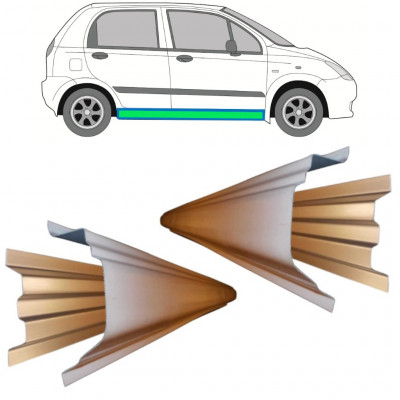 Popravni panel notranjega in zunanjega praga za Chevrolet Spark 2005-2010 / Komplet 11784