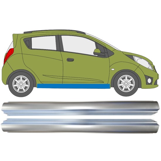 Prag za Chevrolet Spark 2010-2014 / Levo+Desno / Komplet 16056