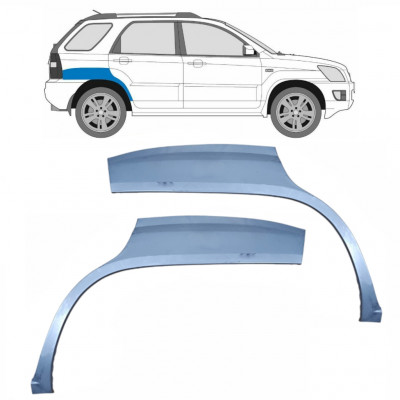Bok delni za Kia Sportage 2004-2010 / Levo+Desno / Komplet 9225